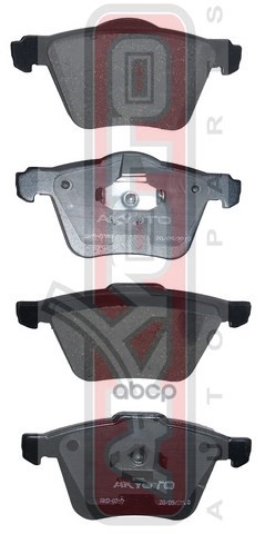 Колодки Тормозные Дисковые Перед AKYOTO арт. AKD0357