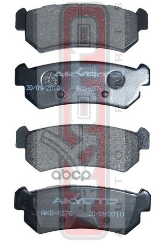 Колодки Тормозные Дисковые Зад AKYOTO арт. AKD0376