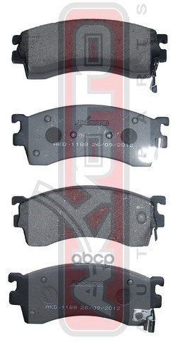 Колодки Тормозные Дисковые Перед AKYOTO арт. AKD1188
