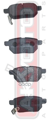 Колодки тормозные дисковые задние TOYOTA TOYOTA COROLLA 15# 2006-> AKYOTO арт. akd-12130