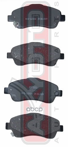 Колодки Тормозные Дисковые Перед AKYOTO арт. AKD1233