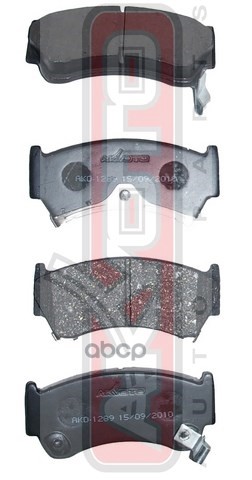 Колодки Тормозные Дисковые Перед AKYOTO арт. AKD1289