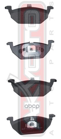 Колодки тормозные дисковые перед AKYOTO арт. AKD1304