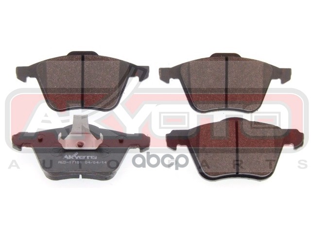 Колодки Тормозные Дисковые Перед AKYOTO арт. AKD17101