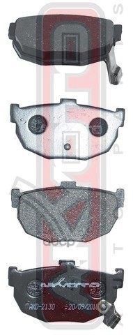 Колодки тормозные дисковые AKYOTO арт. AKD2130