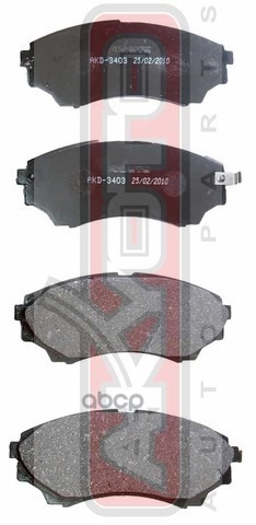 Колодки Тормозные Дисковые Перед AKYOTO арт. AKD3403