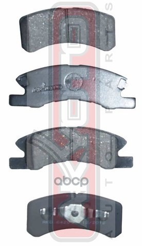 Колодки Тормозные Дисковые Передние Daihatsu Daihatsu Mira L## 2002- AKYOTO арт. akd-6428