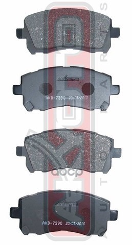 Колодки Тормозные Дисковые Перед AKYOTO арт. AKD7390