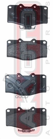 Колодки тормозные дисковые перед AKYOTO арт. AKD7463