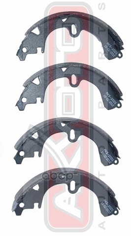 КОЛОДКИ ТОРМОЗНЫЕ БАРАБАННЫЕ ЗАДНИЕ AKYOTO арт. AKS2001