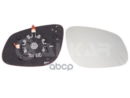Полотно Зеркала Porsche Cayenne 02-07 (Справа/ Обогрев/ Сферическое) ALKAR арт. 6432815