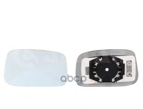 Стекло Зеркала Правого! С Кроншт. Выпукл. С Подогр. Citroen C8  Peugeot 807 02> ALKAR арт. 6432854