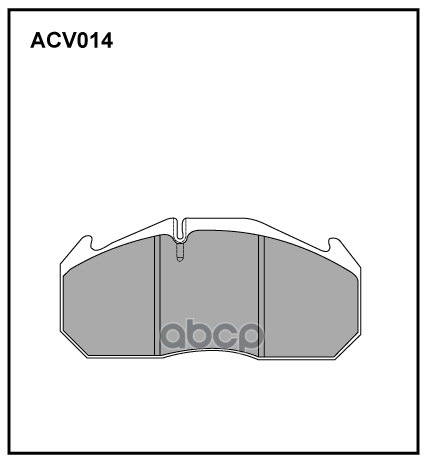 Колодки Тормозные Дисковые Wva (29030) Hcv ALLIED NIPPON арт. ACV014KHD