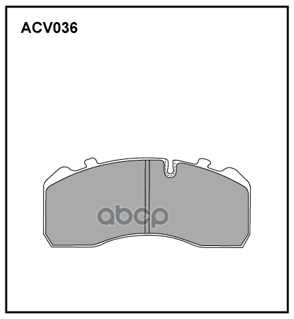 Колодки Тормозные Дисковые Wva (29093) Hcv ALLIED NIPPON арт. ACV036KHD