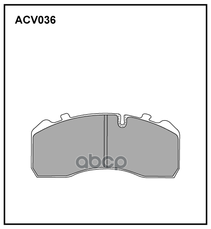Колодки Тормозные Дисковые Wva (29093) Hcv ALLIED NIPPON арт. ACV036K