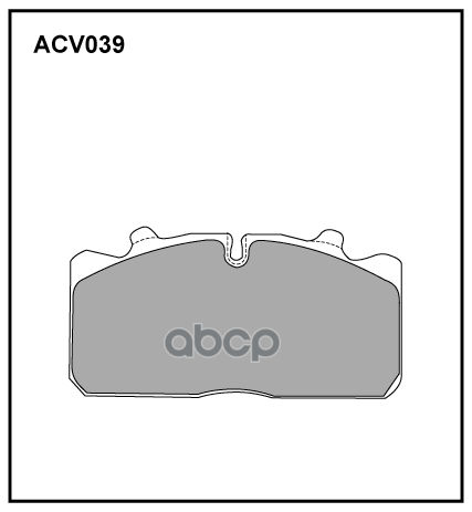 Колодки Тормозные Дисковые Wva (29088) Hcv ALLIED NIPPON арт. ACV039KHD