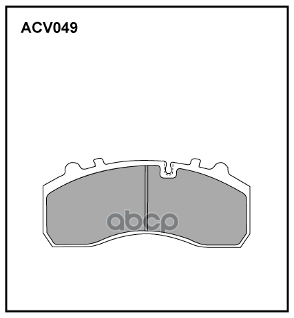 Снят С Производства Колодки Тормозные Дисковые Wva (29146 29154 ) Hcv ALLIED NIPPON арт. ACV049KHD