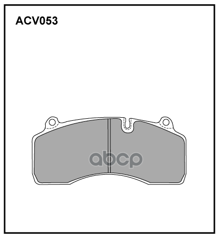 Колодки Тормозные Дисковые Wva (29147/29181) Hcv ALLIED NIPPON арт. ACV053K