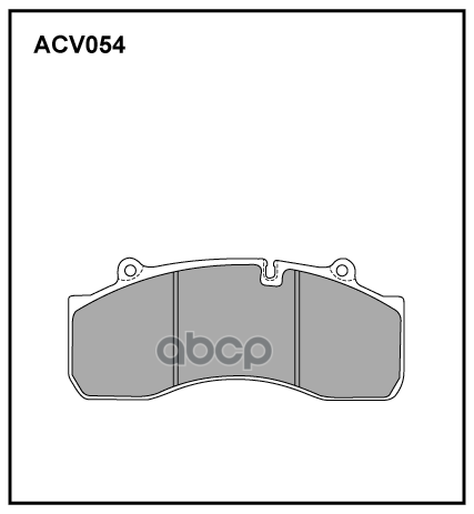 Снят С Производства Колодки Тормозные Дисковые Wva (29143) Hcv ALLIED NIPPON арт. ACV054K