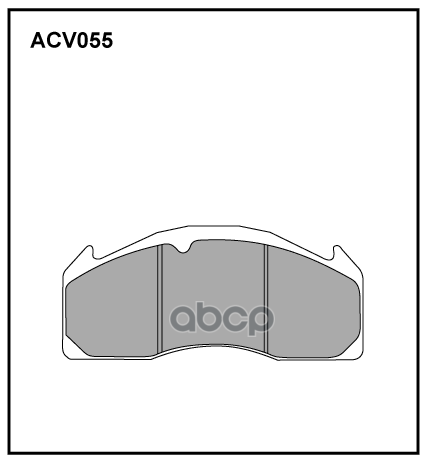 Колодки Тормозные Дисковые Wva (29277 29125) Hcv ALLIED NIPPON арт. ACV055KHD