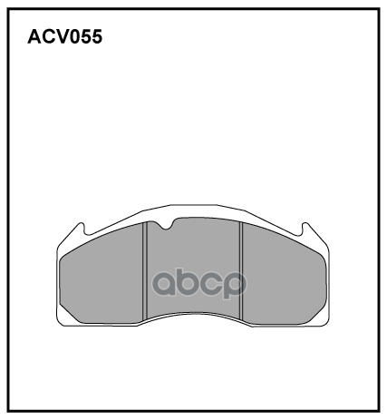 Колодки Тормозные Дисковые Wva (29277 29125) ALLIED NIPPON арт. ACV055K