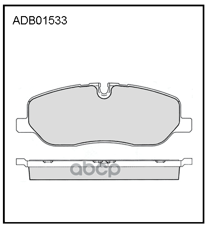 Колодки Тормозные Дисковые | Перед | ALLIED NIPPON арт. ADB01533