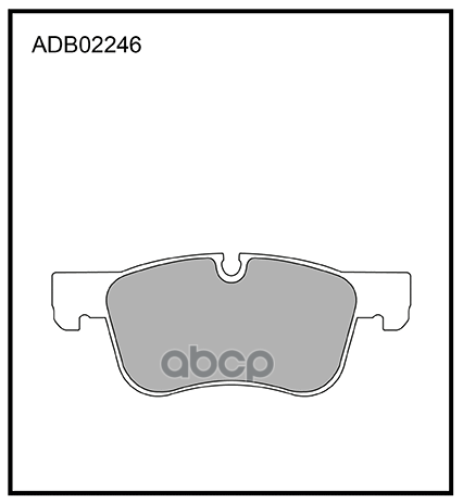 Колодки Тормозные Дисковые | Перед | ALLIED NIPPON арт. ADB02246