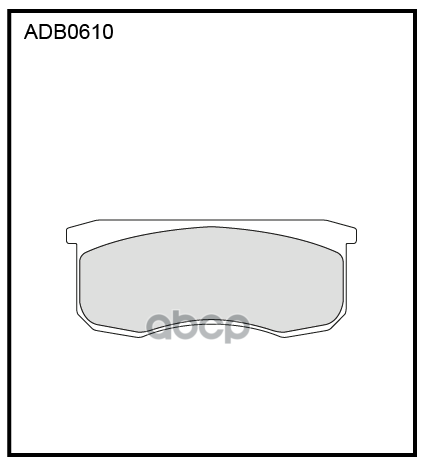 Колодки торм. передние UAZ UAZ Patriot 3160  Hunter 3151 ALLIED NIPPON арт. adb0610