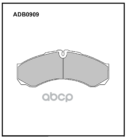 Тормозные Колодки Дисковые ALLIED NIPPON арт. ADB0909HD
