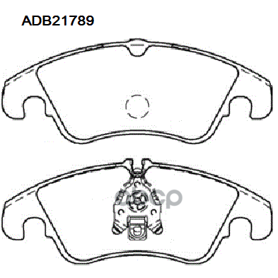 Колодки Тормозные Дисковые | Перед | ALLIED NIPPON арт. ADB21789