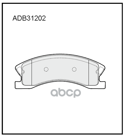 Тормозные Колодки Дисковые Allied Nippon Adb31202 ALLIED NIPPON арт. ADB31202