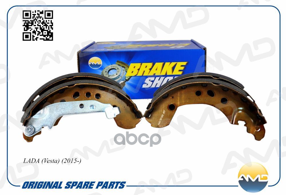 Колодки тормозные барабанные LADA Vesta, 2015- AMDBF568 AMD арт. AMDBF568
