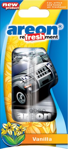 Ароматизатор Areon Refreshment Liquid Vanilla Мембранный Ваниль AREON арт. ARE LIQ VANILLA
