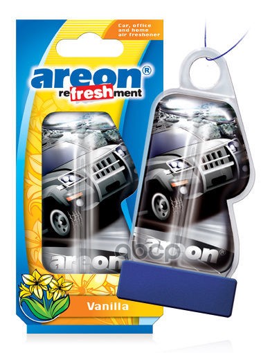 Ароматизатор Подвесной Гелевый "Refreshment Liquid" Vanilla AREON арт. LC07