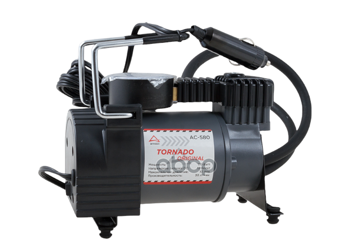 Компрессор автомобильный ARNEZI 10 бар, 30 л/мин, 110 Вт, AC580 ORIGINAL ARNEZI арт. A0302011
