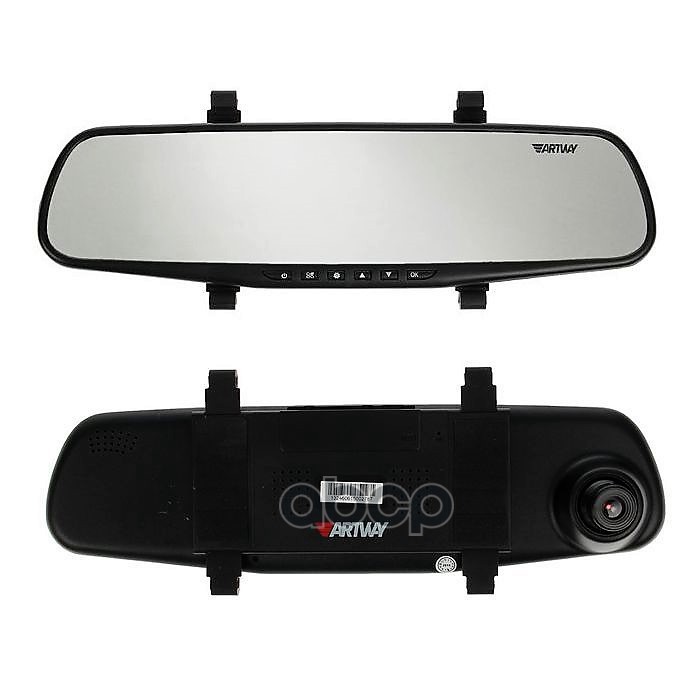 Видеорегистратор-Зеркало, Artway, Hd, Экран 2.4", Обзор 90°, G-Сенсор Av-610 ARTWAY арт. AV-610