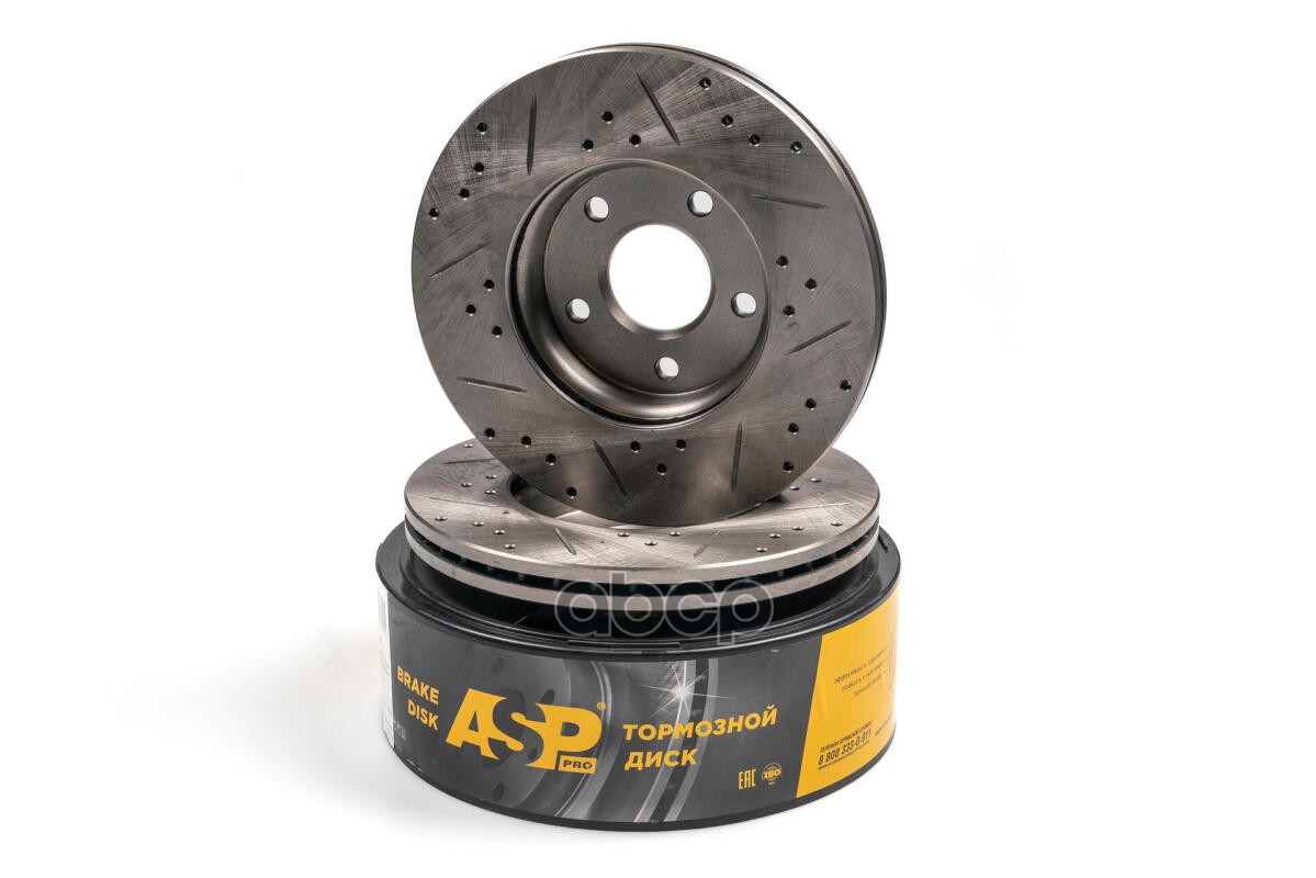 Диск тормозной FORD FOCUS II/VOLVO S40 II передний вент. Sport ASP арт. 020215s