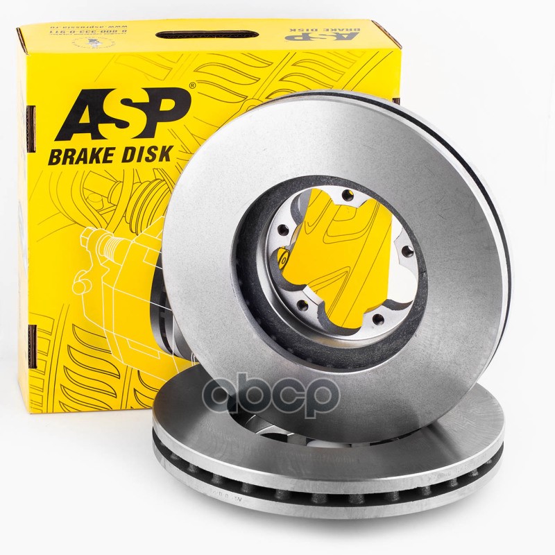 Диск тормозной FORD Transit  14- задний  вентилируемый (двухскатные задние колеса) D=288 ASP арт. 020224