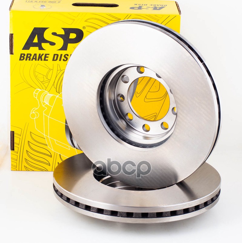 Диск тормозной передний Iveco Daily 65C11/C13/C15 передний, вентилируемый ASP 230209 ASP арт. 230209