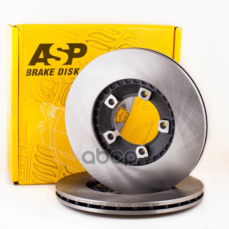 Диск тормозной HYUNDAI PORTER/H100 перед. вент. ASP арт. 290201