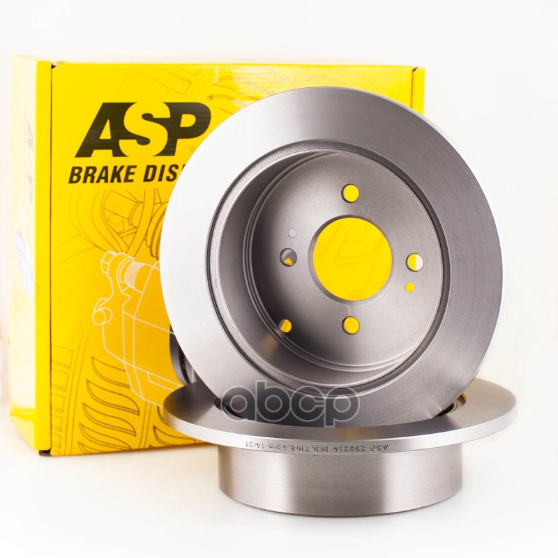 Диск тормозной задний HYUNDAI Accent/i20/Verna/KIA RIO II ASP 290214 ASP арт. 290214