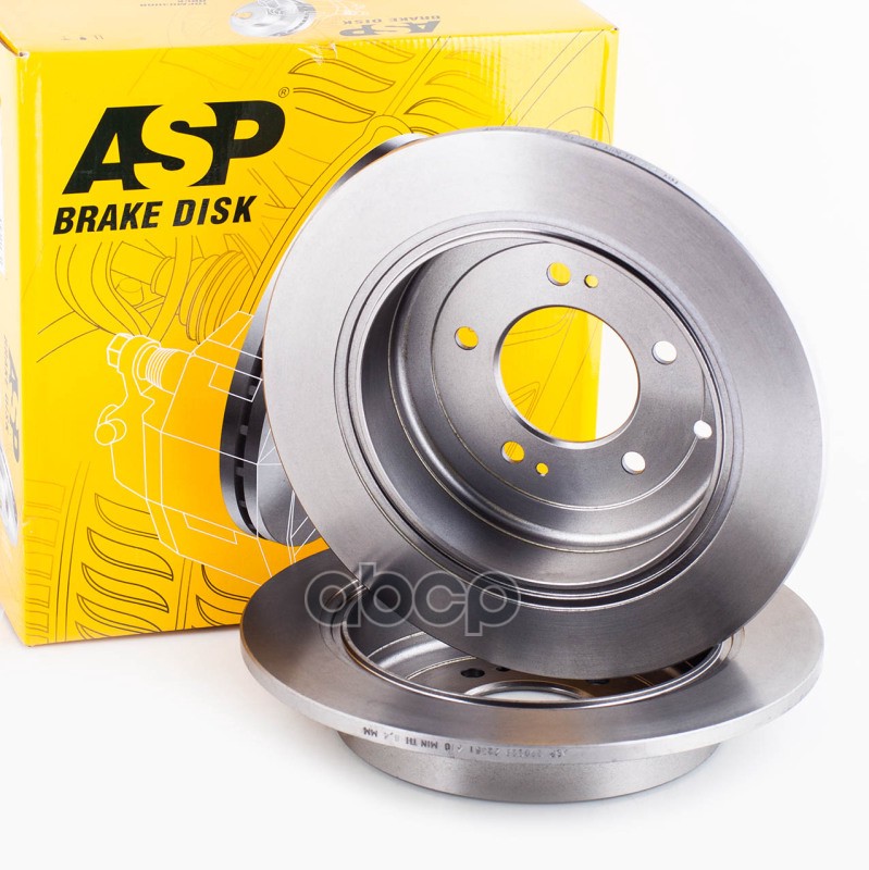 Диск тормозной  Kia Sportage IV (16-) задний D=302 ASP арт. 290229