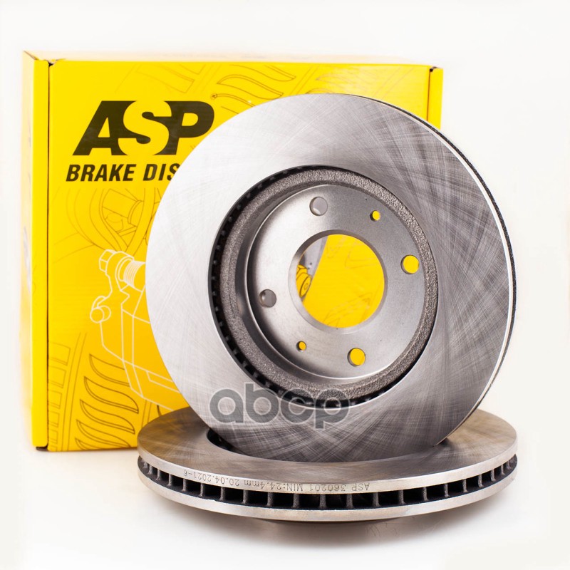 Диск тормозной MITSIBISHI LANCER 9 03-> перед. вент. ASP арт. 360201