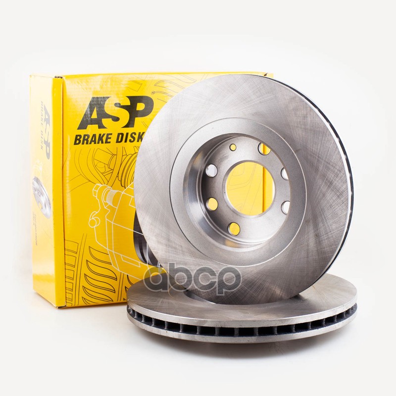 Диск тормозной CHEVROLET LANOS/DAEWOO NEXIA R14/OPEL ASTRA F VECTRA A передний вент. ASP арт. 380211