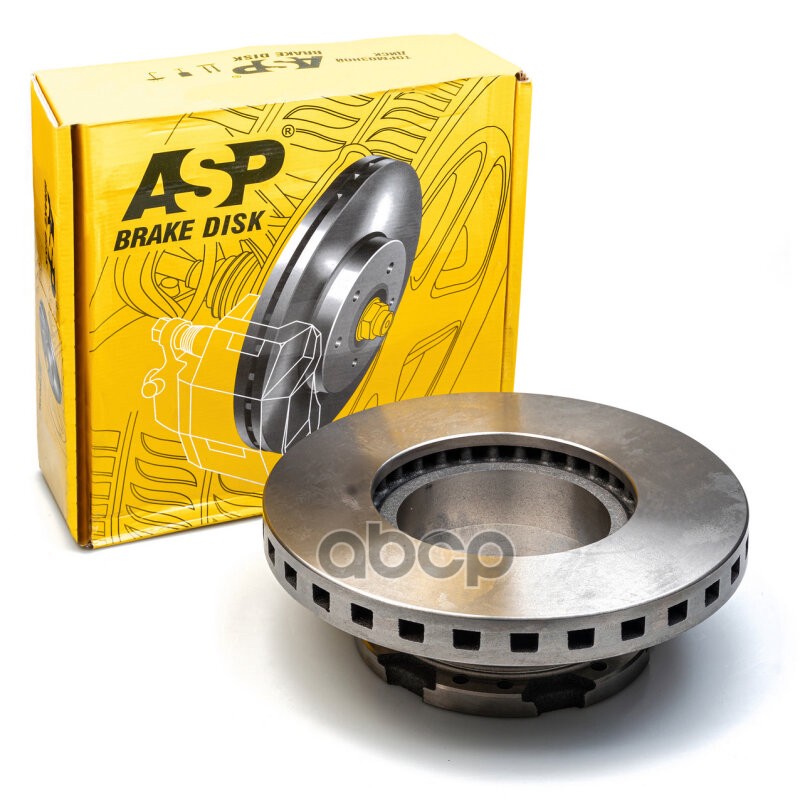 Тормозной Диск  Gazon  Next (14-)/Gaz  3310 Valday На Переднюю/Заднюю Ось  Вентилируемый D=335 ASP арт. 550211