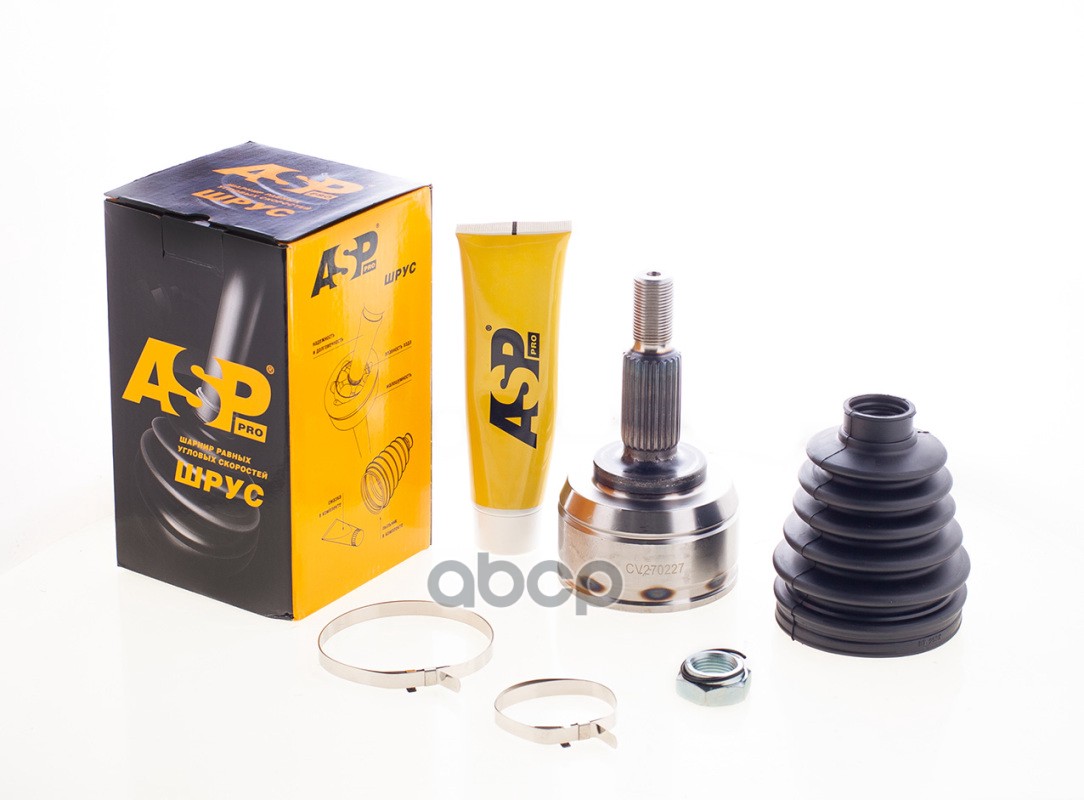 ШРУС наружный RENAULT Duster 2010-> mot.2,0L/1,5DCI МКПП/4WD ASP CV270227 ASP арт. CV270227