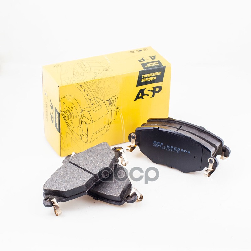 Колодки тормозные передние FORD Mondeo III 00-07 ASP арт. k020206