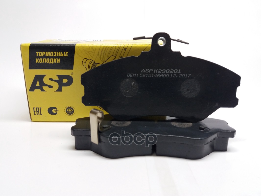 Колодки тормозные передние Hyundai Porter ASP арт. k290201