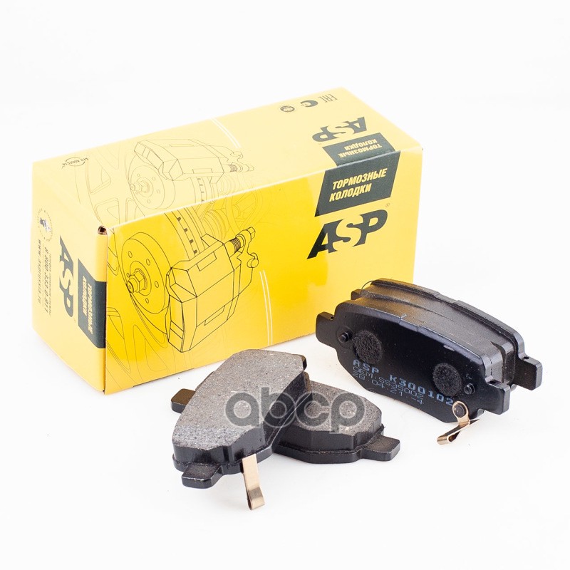 Колодки тормозные задние LIFAN X60/CHERY TIGGO  FORA ASP арт. k300102
