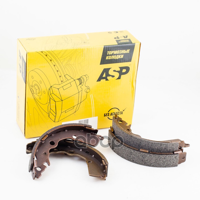 Колодки тормозные задние KIA PICANTO 1.0-1.2L (11-)/HYUNDAI i10 ASP арт. k340116